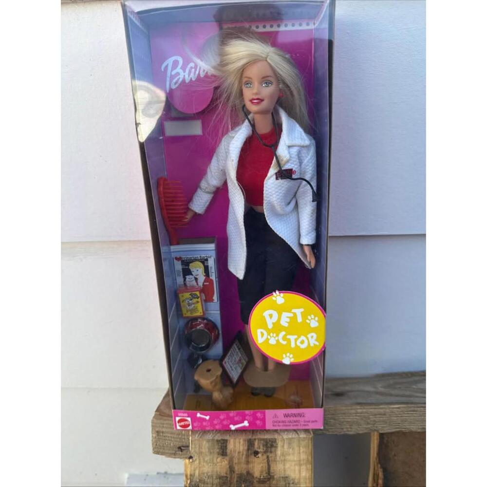 Barbie “Pet Doctor” / Veterinarian BarbieMattel item #50595Early–mid 2000s era